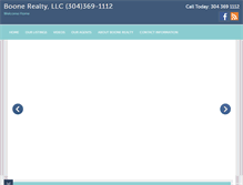 Tablet Screenshot of booneland.com